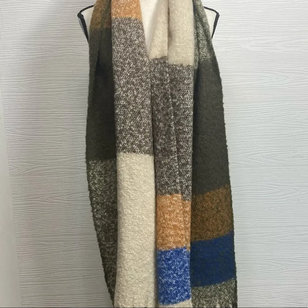 Ruggine‎ Long scarf NWT colorblocking